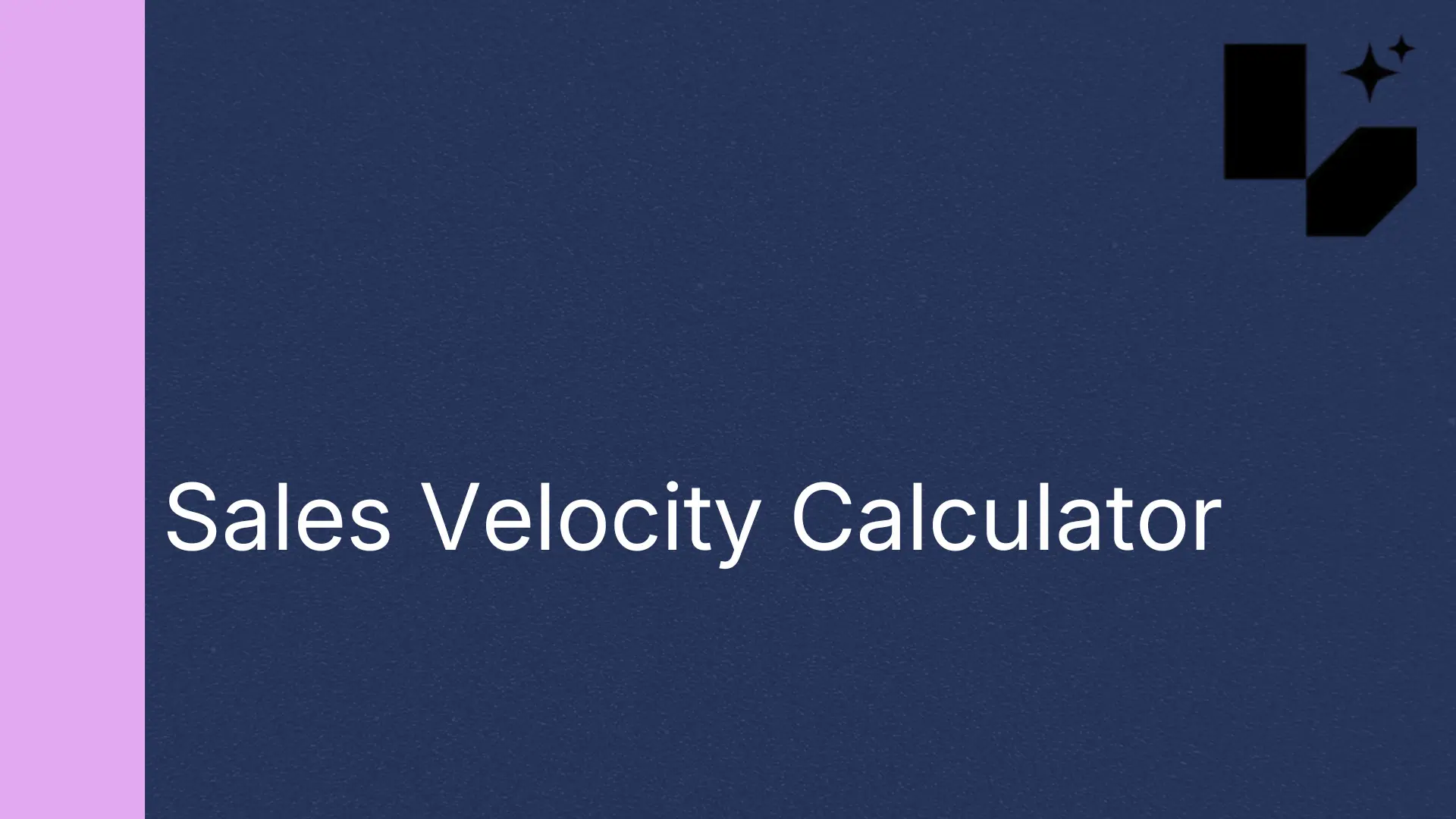 Sales Velocity Calculator (Free) | Lative