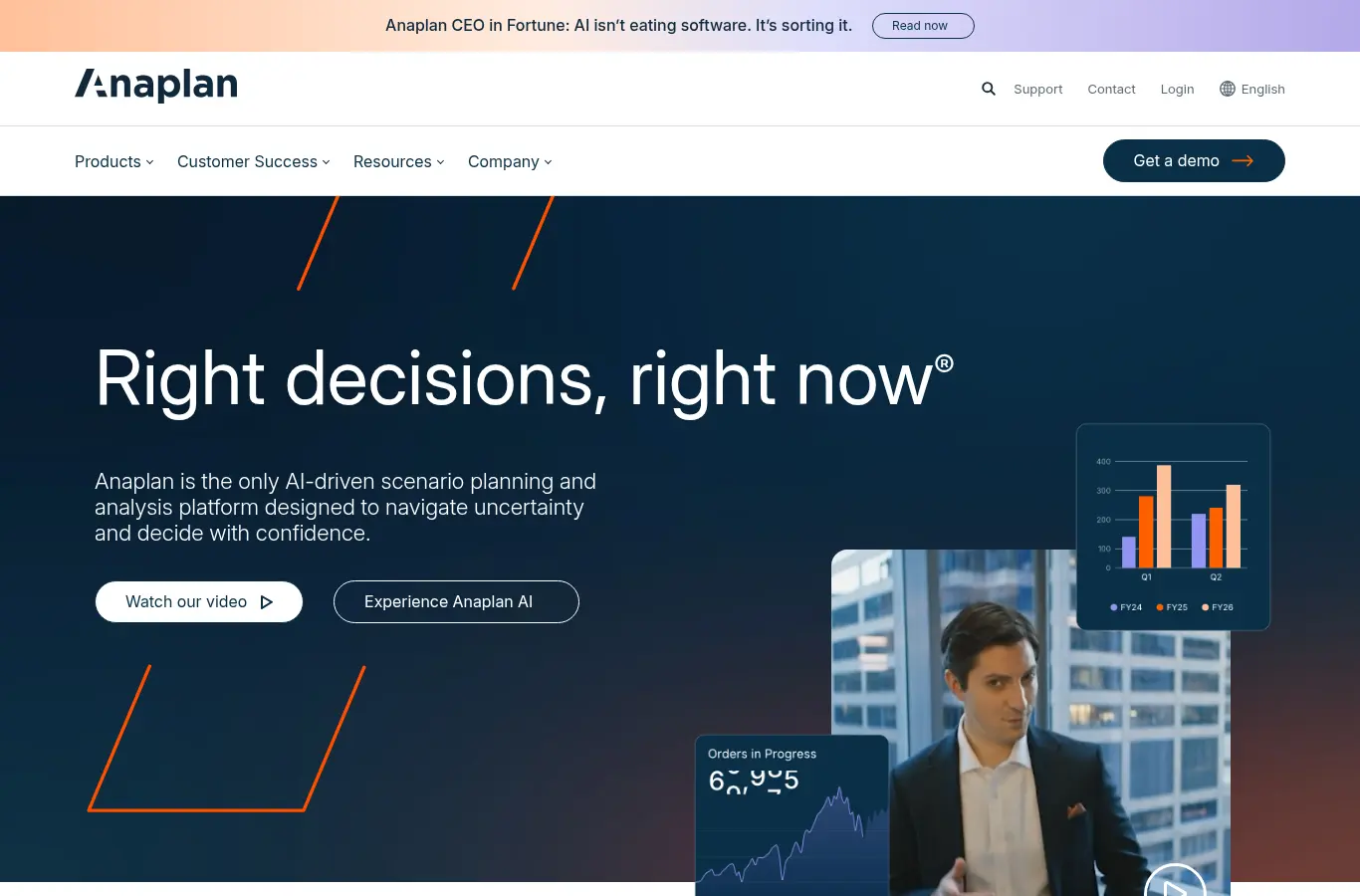 Anaplan website