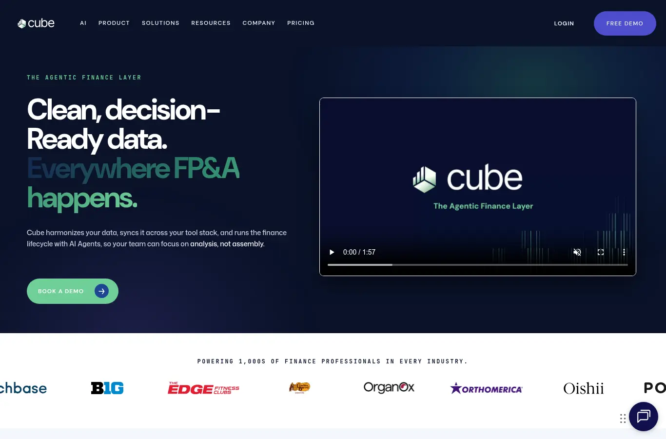 Cube website