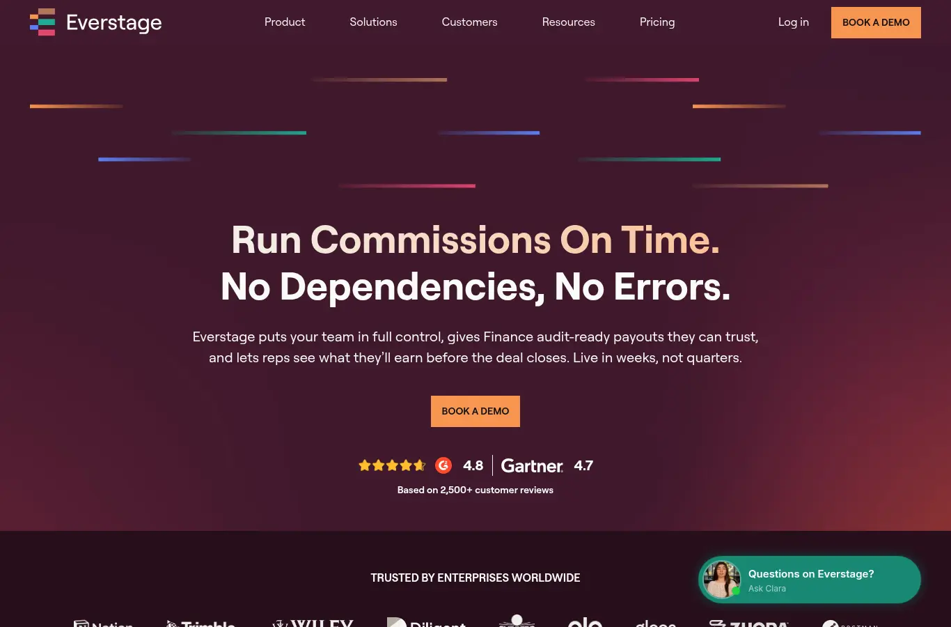Everstage website