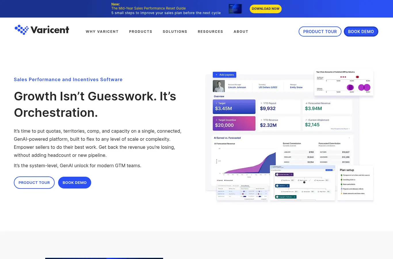 Varicent website
