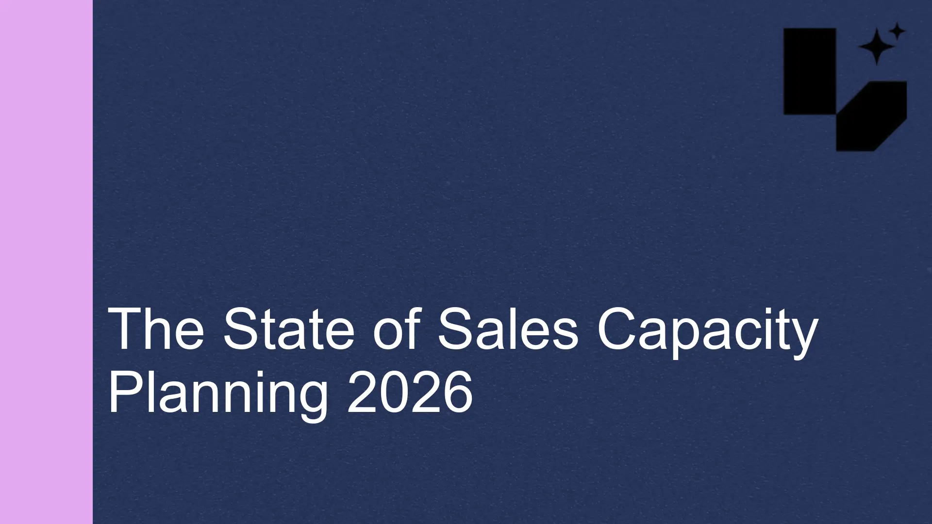 The State of Sales Capacity Planning 2026